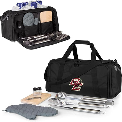 PICNIC TIME NCAA BBQ Kit Cooler Tote with Barbecue & Accessories