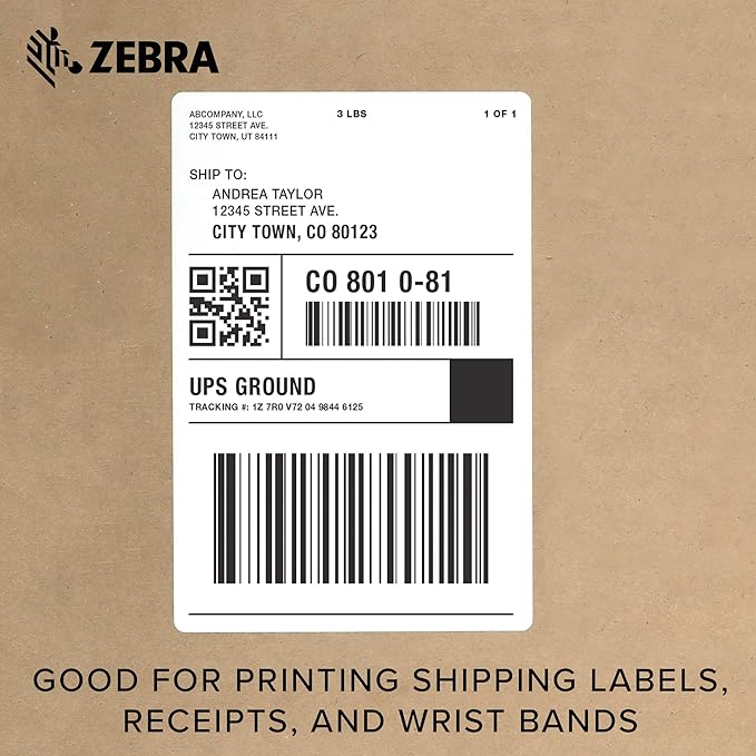 Zebra ZD420d Direct Thermal Desktop Printer 203 dpi Print Width 4 in USB ZD42042-D01000EZ (Renewed)