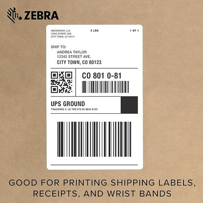 Zebra ZD420d Direct Thermal Desktop Printer 203 dpi Print Width 4 in USB ZD42042-D01000EZ (Renewed)