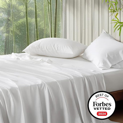 Bedsure Save $11 Bundle 2: 1 Sheets King + 1 Memory Foam Mattress Topper King