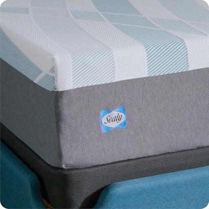 Sealy Dreamlife 12” Hybrid Mattress-in-a-Box, California King, SealyComfort Gel Memory Foam, SealyResponsive Encased Coils, Surface-Guard Technology