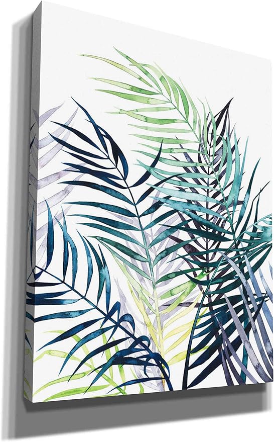 Epic Graffiti 'Twilight Palms I' by Grace Popp Canvas Wall Art, 12"x16"