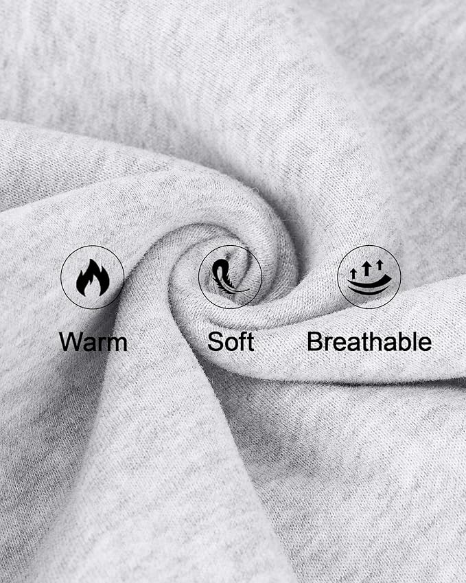 XPUDAC Matching Hoodie for Dogs and Humans Fleece Sweatshirt Soft Warm Pet Hoodie Sweater for Large Small Medium Dog and Owner Matching Clothes Cold Weather, Grey, Medium