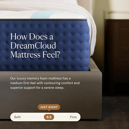 Premier 13" Queen Mattress - Luxury Gel Memory Foam - 365 Night Trial - Premium Pressure-Relieving Layers - Forever Warranty - CertiPUR-US® Certified