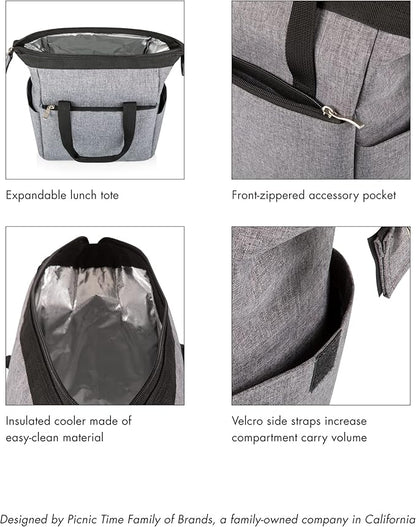 PICNIC TIME NCAA unisex-adult NCAA On The Go Lunch Cooler