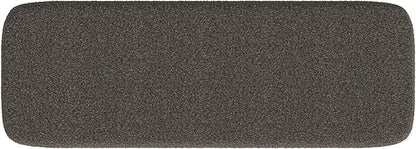 HomePop Upholstered Storage Bench with Metal Leg, 42" W, Dark Brown Boucle