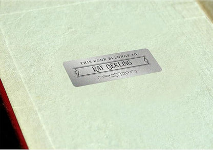 Avery Printable Return Address Labels, 0.75" x 2.25", Silver Foil, 300 Blank Mailing Labels (08986) (Pack of 5)