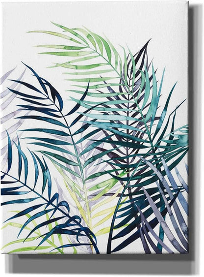Epic Graffiti 'Twilight Palms I' by Grace Popp Canvas Wall Art, 12"x16"