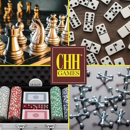 CHH Poker Set In Aluminum Case With 300 (11.5 Gram) Las Vegas Style Chips