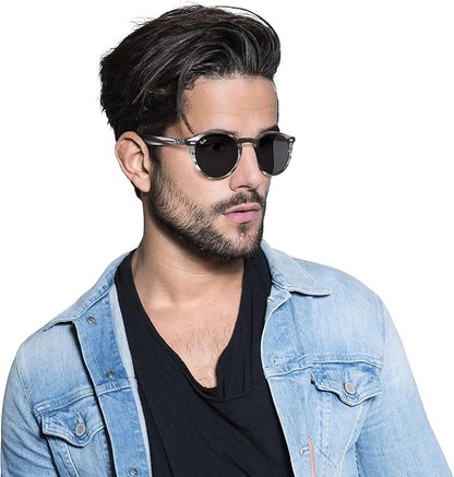 Ray-Ban Unisex Rb2180 Round Sunglasses