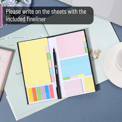 Mr. Pen- Sticky Note Set, 380 Pack, Pastel Colors, Transparent Sticky Notes Tabs, Divider, Stocky Notes for Bible Journaling