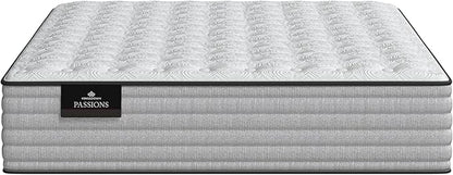 Kingsdown Passions Aspiration 14" Firm Hybrid Mattress, Twin XL,Tan