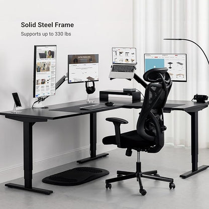 Standing Desk: FLT-05, DT-3030-WW, DT-4830-WW, DA-10-Black
