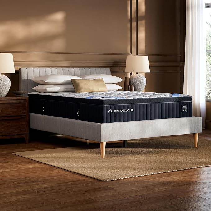 Premier 13" King Mattress - Luxury Hybrid Gel Memory Foam - 365 Night Trial - Fiberglass Free - Forever Warranty - Mattress in a Box - CertiPUR-US Certified
