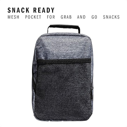 adidas Unisex Santiago Lunch Bag Cooler for Women and Men, Insulated Food Container Box with Mesh Pocket