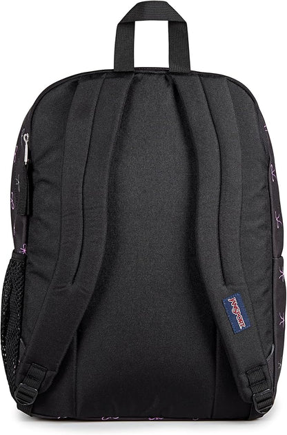 JanSport Laptop Backpack - Computer Bag with 2 Compartments, Ergonomic Shoulder Straps, 15” Laptop Sleeve, Haul Handle - Bad Bows