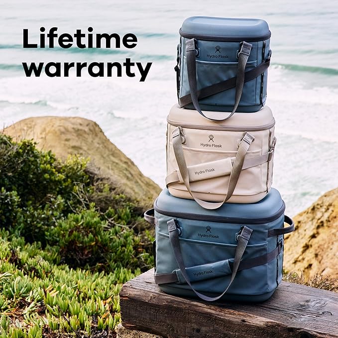 Hydro Flask Carryout Cooler - Insulated Portable Soft Cooler - 15 L Capacity in Oat