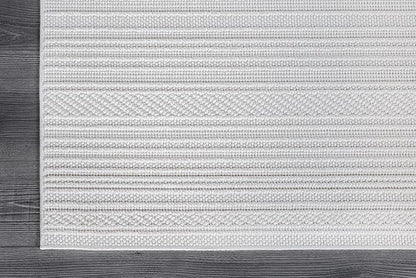 Micro Loop Indoor Rug White 8x10 Boho Geometric Neutral Area Rugs for Living Room Soft Luxury Modern Low and High Pile Durable Stain Resistant Non-Shedding Indoor Area Carpet 8 x 10
