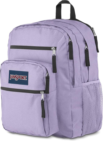 JanSport Laptop Backpack - Computer Bag with 2 Compartments, Ergonomic Shoulder Straps, 15” Laptop Sleeve, Haul Handle - Pastel Lilac