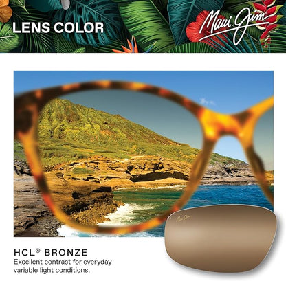 Maui Jim Polarized Men's and Women's Hookipa Rimless Reading Sunglasses