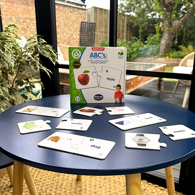 The Learning Journey: Match It! - ABCs - ABC Puzzle, Alphabet Puzzles for 2 Year Olds, Alphabet Puzzles For Kids Ages 3-5, Pre Kindergarten Learning Materials, Award Winning Educational Toys