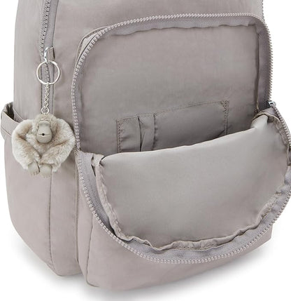 Kipling Women's Seoul 15" Laptop Backpack, Durable, Roomy with Padded Shoulder Straps, Built-In Protective Sleeve