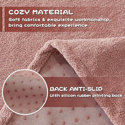 MYSKY HOME Pink Sofa Cover Couch Covers for Sofa, Pet Couch Cover, Reclining Loveseat Covers for 2 Cushion Couch, Thick Durable Non Slip Couch Covers for Furniture Washable, 71"x118"