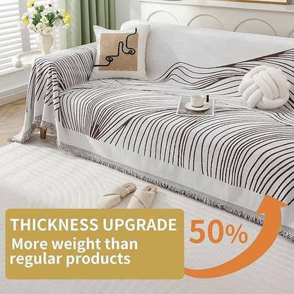 Non Slip Sofa Covers Couch Covers for 2 Cushion Couch Sofa Pet Friendly Washable Couch Covers for Sofa, Soft Thick Sectional Couch Covers L Shape Furniture Protector for Kids, Dogs 71" X102"