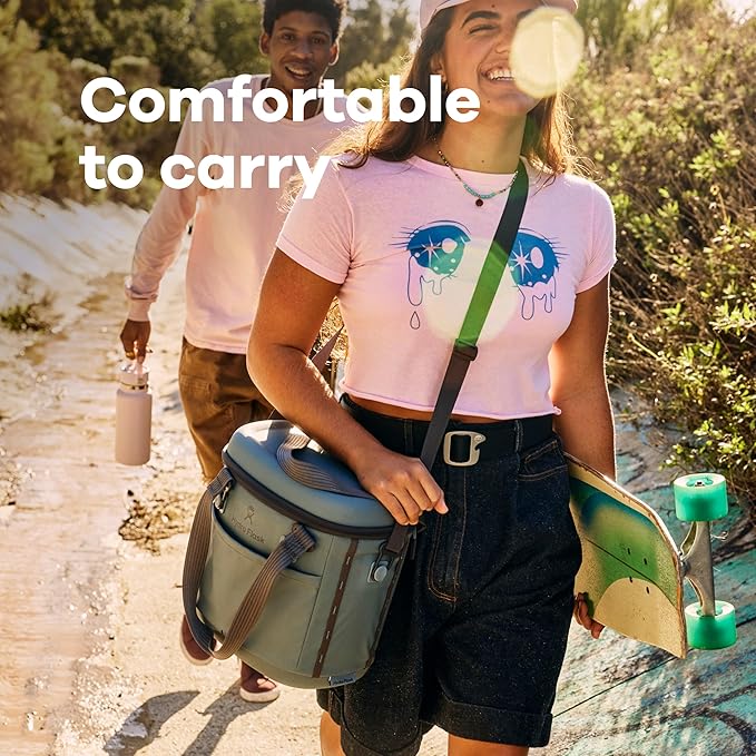Hydro Flask Carryout Cooler - Insulated Portable Soft Cooler - 15 L Capacity in Oat