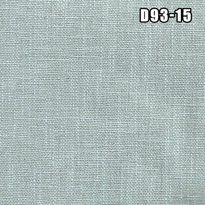 East West Furniture V097VE215-7 7 Piece Dining Table Set Consist of a Rectangle Dining Room Table with V-Legs and 6 Baby Blue Linen Fabric Upholstered Chairs, 40x72 Inch, Multi-Color